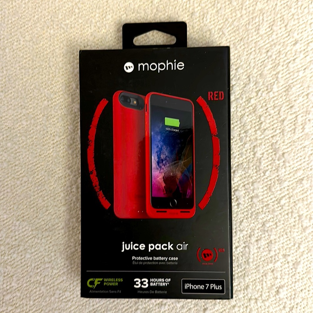 iPhone 7Plus 7+ Mophie Charger Juice Pack Air